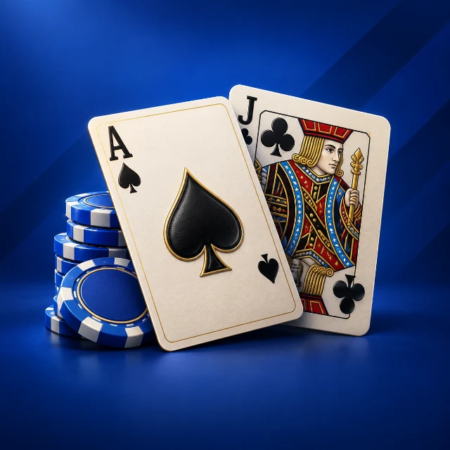 Blackjack game artwork